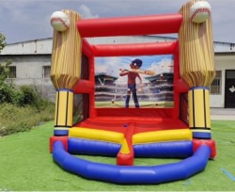 Batter Up Inflatable Baseball Game