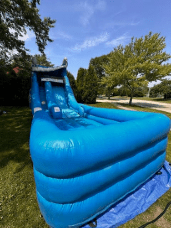 18' Dolphin Water Slide