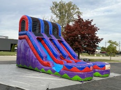 15' Tropical Purple Double Slide - Dry Pricing