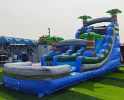 94503795 6803 4292 9E4F 5E9B59151972 1748367627 18' Blue Marble Waterslide - Wet Pricing