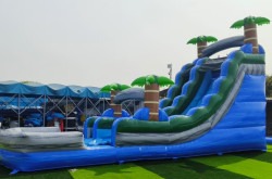 Aa023B75 111D 44A8 80F9 19C1C1095Ca2 1748367627 18' Blue Marble Waterslide - Wet Pricing