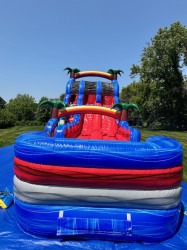 Img 0366 1749738744 19' Tropical Blue 2 Lane Slide - Dry Pricing