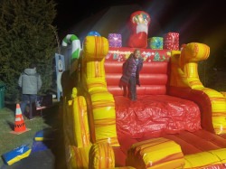 Img 1889 1762202999 Santa Selfie Sleigh With Reindeer